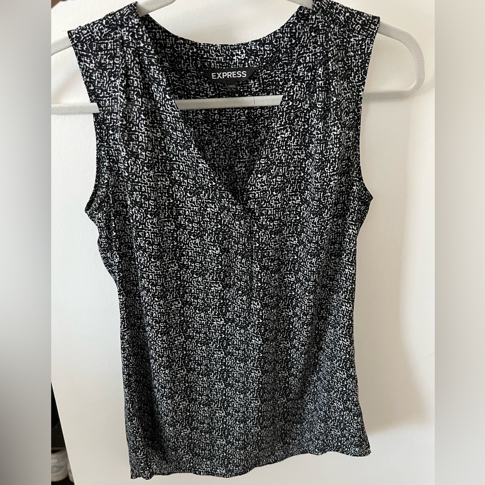 Express sleeveless blouse